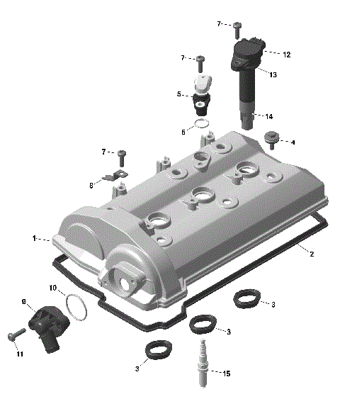 01- ROTAX - Valve Cover