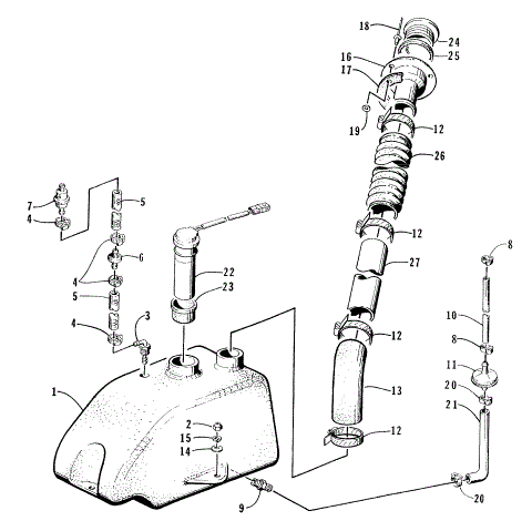 OIL TANK ASSEMBLY