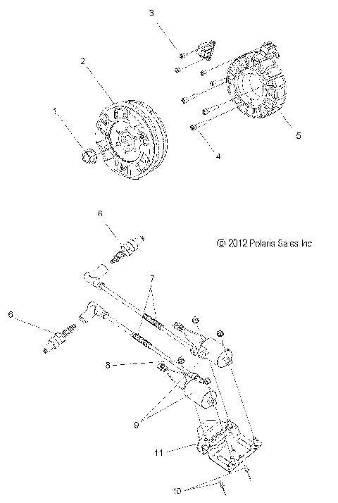 ELECTRICAL, IGNITION SYSTEM - S15PT6HSL/HEL (49SNOWSTATOR13600TRG)