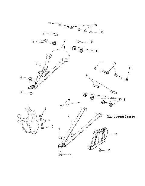 SUSPENSION, FRONT A-ARMS - A14YN8EAJ/EAT (49MVSUSPFRT14850WV)