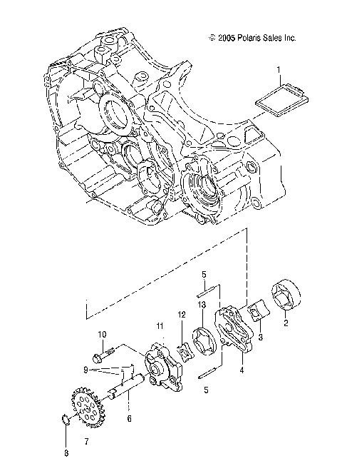 ENGINE, OIL PUMP - A07GJ50AA/AB/AC (4999201849920184C09)