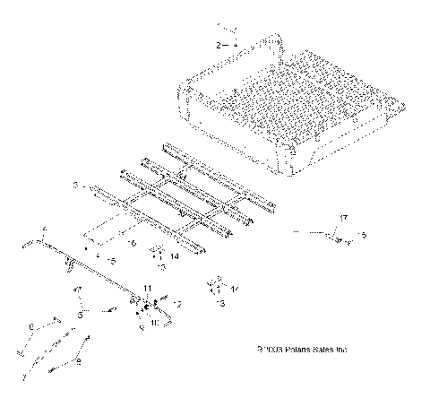BODY, BOX MOUNTING - R09WH68AC/AG/AH/AL/AR/AZ (49RGRBOXMOUNTING09CREW)