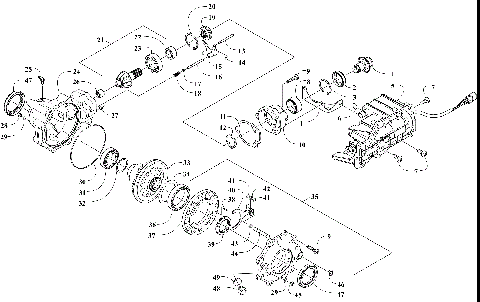 FRONT DRIVE GEARCASE ASSEMBLY [300658]