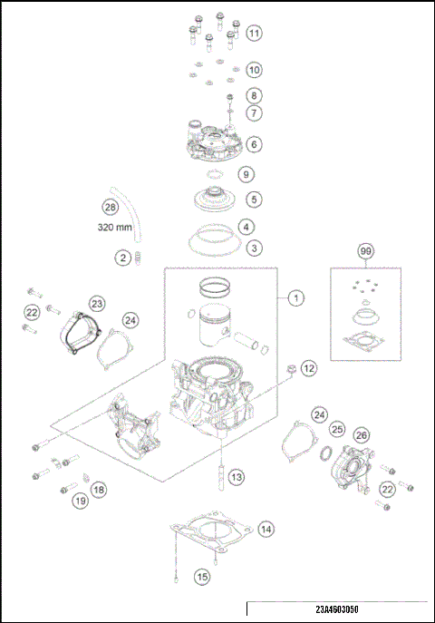 CYLINDER, CYLINDER HEAD