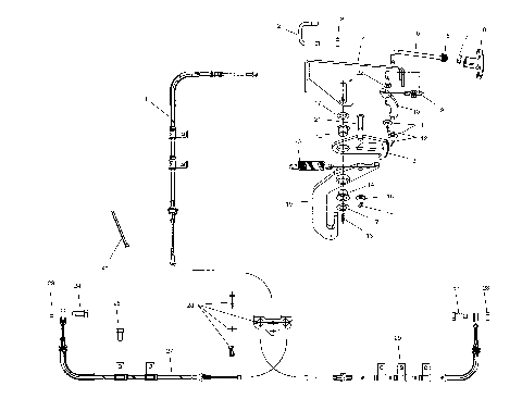 PARK BRAKE LOCK - C10RD50AA (4976437643C02)