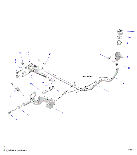 BRAKES, BRAKE PEDAL and MASTER CYLINDER - A26SJR57AG (C102601)