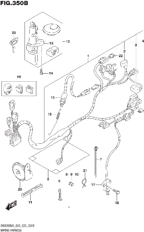 WIRING HARNESS (E33)