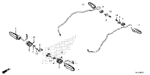 TURN SIGNAL (CBR650RAC)