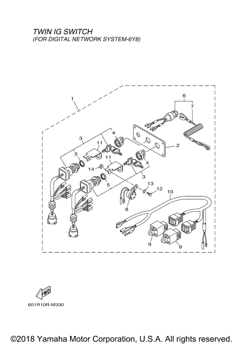 CL SWITCH PANEL TWIN (MAIN)