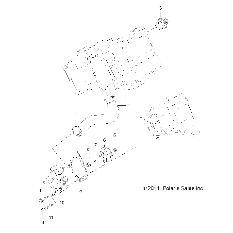 ENGINE, WATER PUMP - A12MH50FF/FX/FY (49ATVWATERPUMP12400)