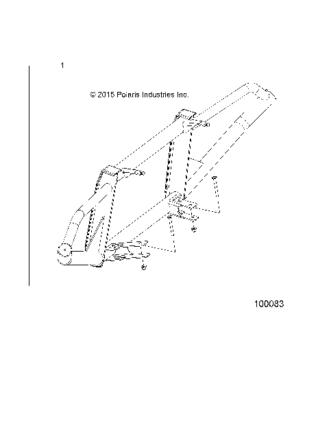 BODY, REAR BRUSHGUARD - A16SXE95AG/D95A9 (100083)