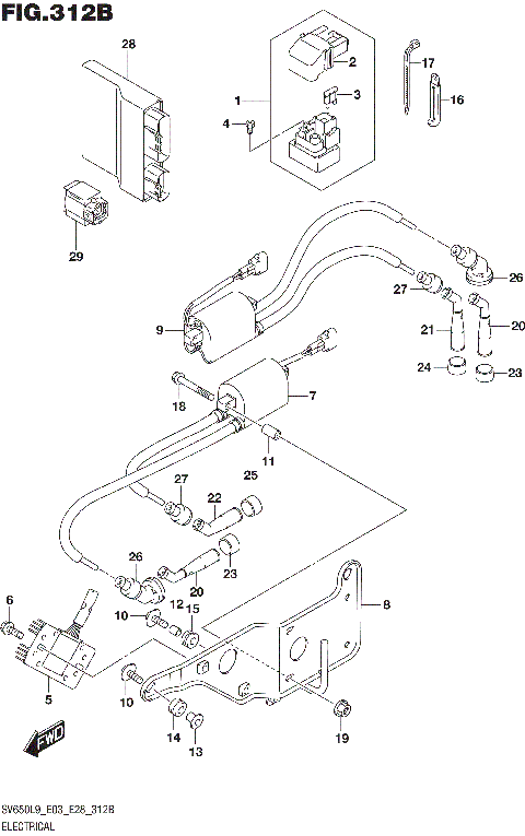 ELECTRICAL (SV650L9 E33)