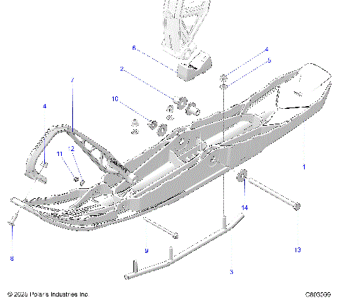 STEERING, SKI ASM. - S26TDV8MS (C603099)