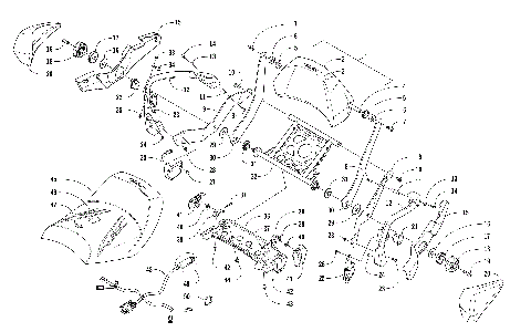 PASSENGER SEAT AND BACKREST ASSEMBLY [110994]
