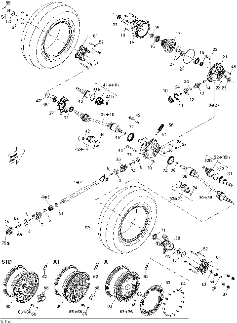 07- Drive System, Front