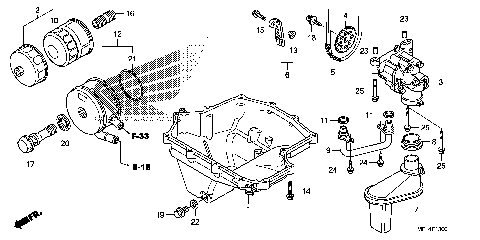 OIL PAN@OIL PUMP