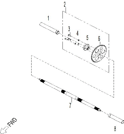 04- Drive - Rear Wheel Axle 70
