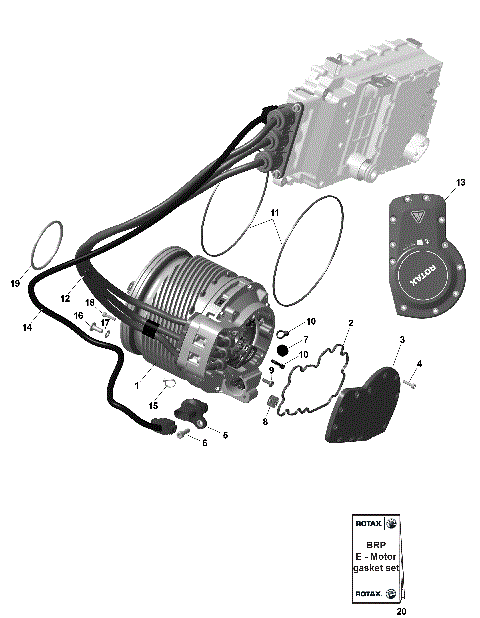01- ROTAX - E-Motor