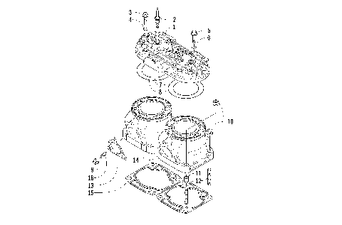 CYLINDER AND HEAD ASSEMBLY [86536]