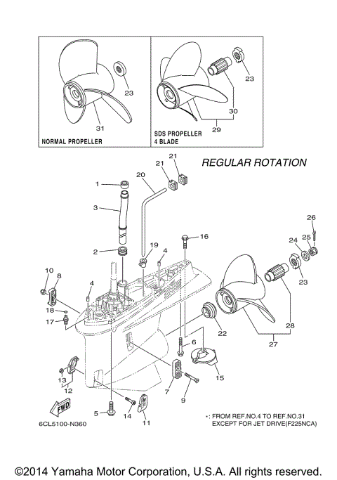 LOWER CASING DRIVE 2