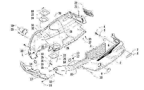 BELLY PAN AND FRONT BUMPER ASSEMBLY [86240]