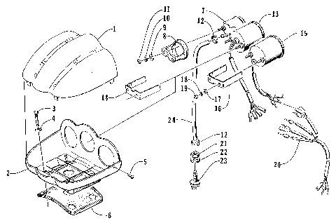 INSTRUMENT CONSOLE ASSEMBLY [72725]