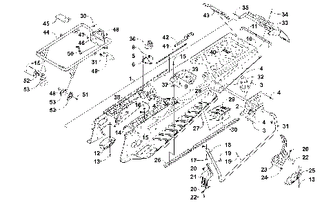 TUNNEL AND REAR RACK ASSEMBLY [101729]