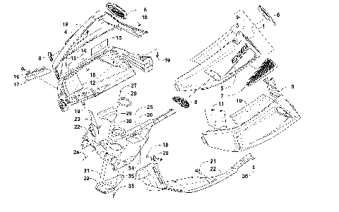 SKID PLATE AND SIDE PANEL ASSEMBLY [103172]
