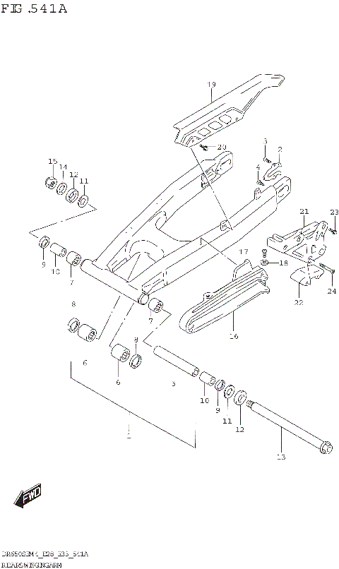 REAR SWINGINGARM