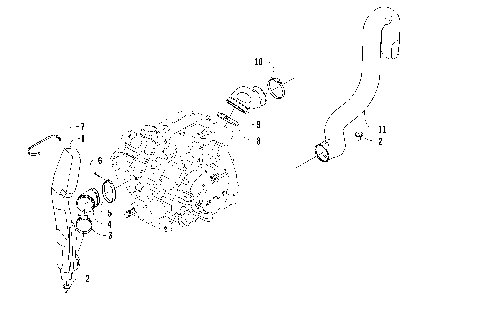 CASE/BELT COOLING ASSEMBLY [87868]