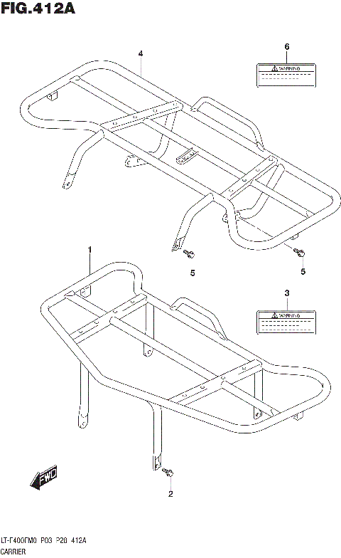 CARRIER (LT-F400FM0 P03)