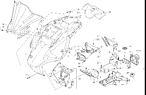 HOOD AND WINDSHIELD [108844]
