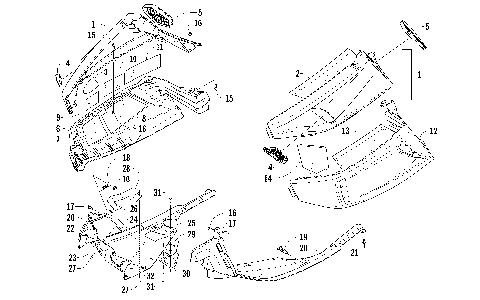 SKID PLATE AND SIDE PANEL ASSEMBLY [93278]