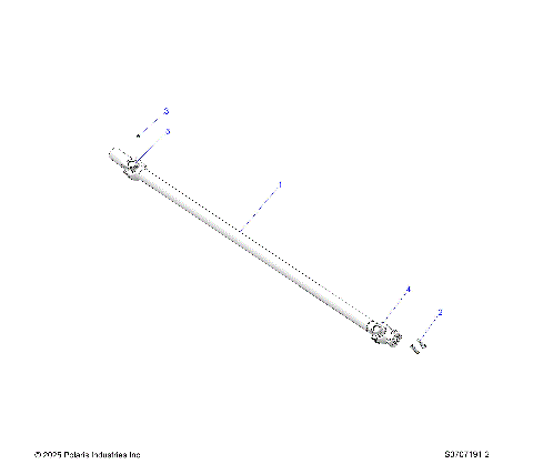 DRIVE TRAIN, PROP SHAFT