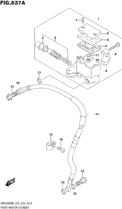 FRONT MASTER CYLINDER
