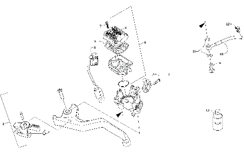 HYDRAULIC BRAKE CONTROL ASSEMBLY [110522]