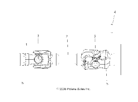 DRIVE TRAIN, MID PROP SHAFT - A15S6A76FA (49ATVSHAFTPROP096X6)