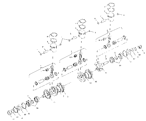 CRANKSHAFT and PISTON - W005199I (4955825582C007)