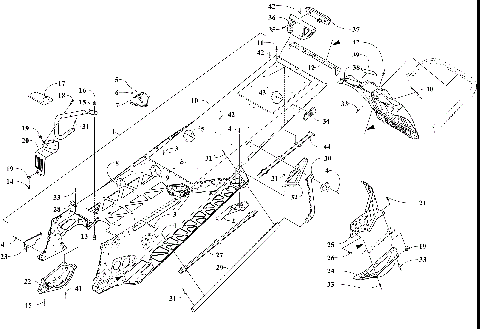 TUNNEL AND SNOWFLAP ASSEMBLY [108745]