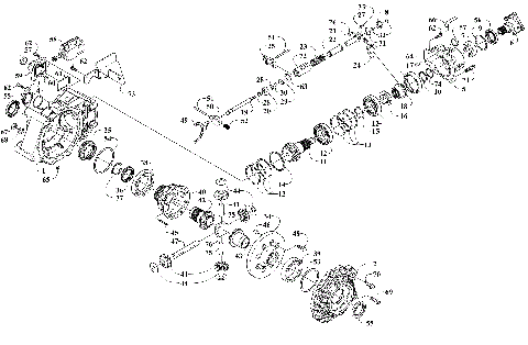 FRONT DRIVE GEARCASE ASSEMBLY [305519]