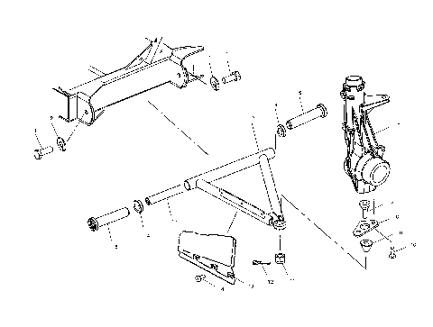 A-ARM/STRUT MOUNTING - C11RB42AA/C11RD50AA/AB/C11RF50AA (4981898189C01)