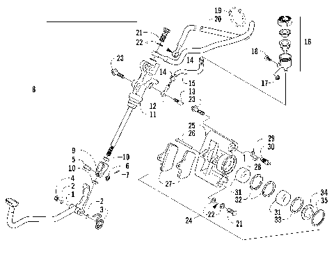 AUXILIARY BRAKE ASSEMBLY [81317]