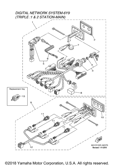 CLP SWITCH PANEL TRIPLE (MAIN)