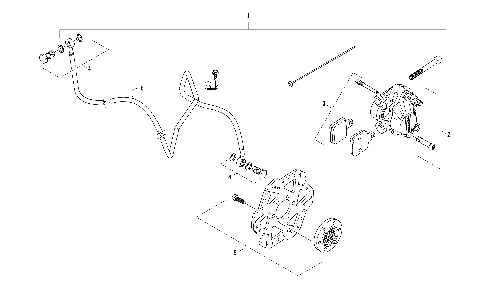 BRAKE AND ROTOR ASSEMBLY [105616]