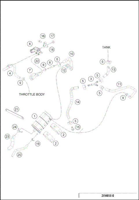 EVAPORATIVE CANISTER