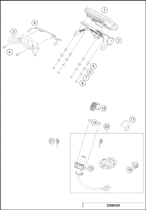 INSTRUMENTS / LOCK SYSTEM