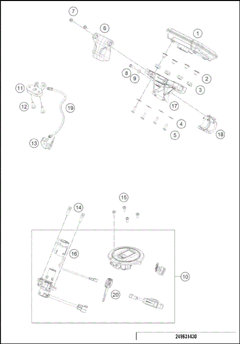 INSTRUMENTS / LOCK SYSTEM