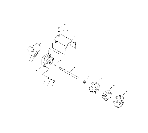 DRIVE SYSTEM - W025402D (4980948094A10)