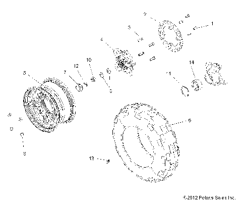 WHEELS, FRONT - R16RTA57A1/A4/A9/B1/B4/B9/EAP/EBP (49RGRWHEELFRT13900XP)
