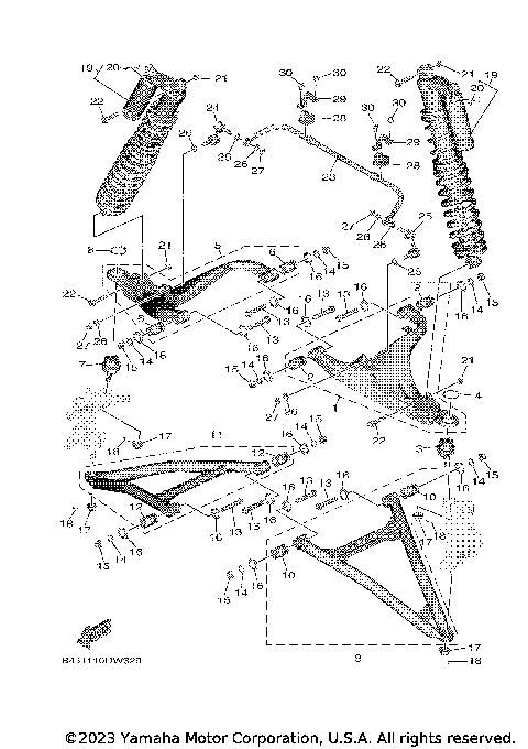 FRONT SUSPENSION & WHEEL